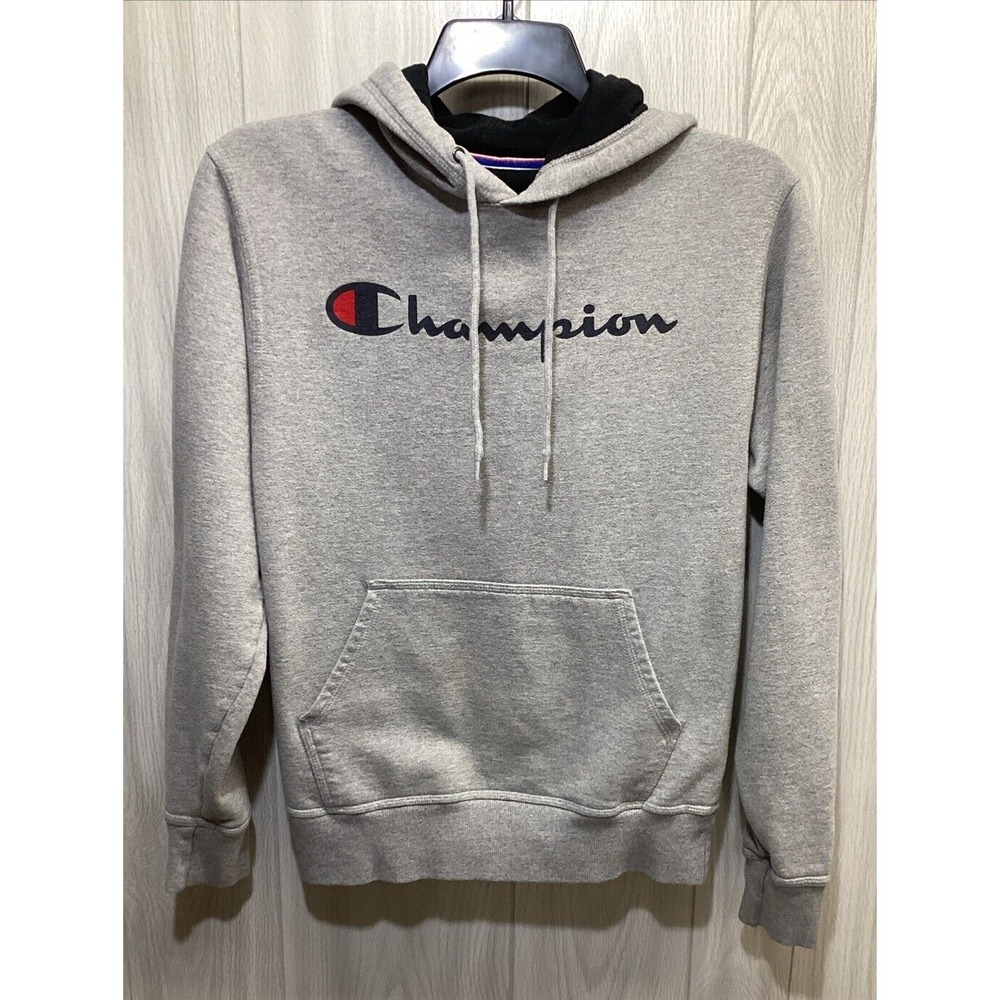 CHAMPION Men's (Size S) Long Sleeve Hooded Pullover Sweatshirt